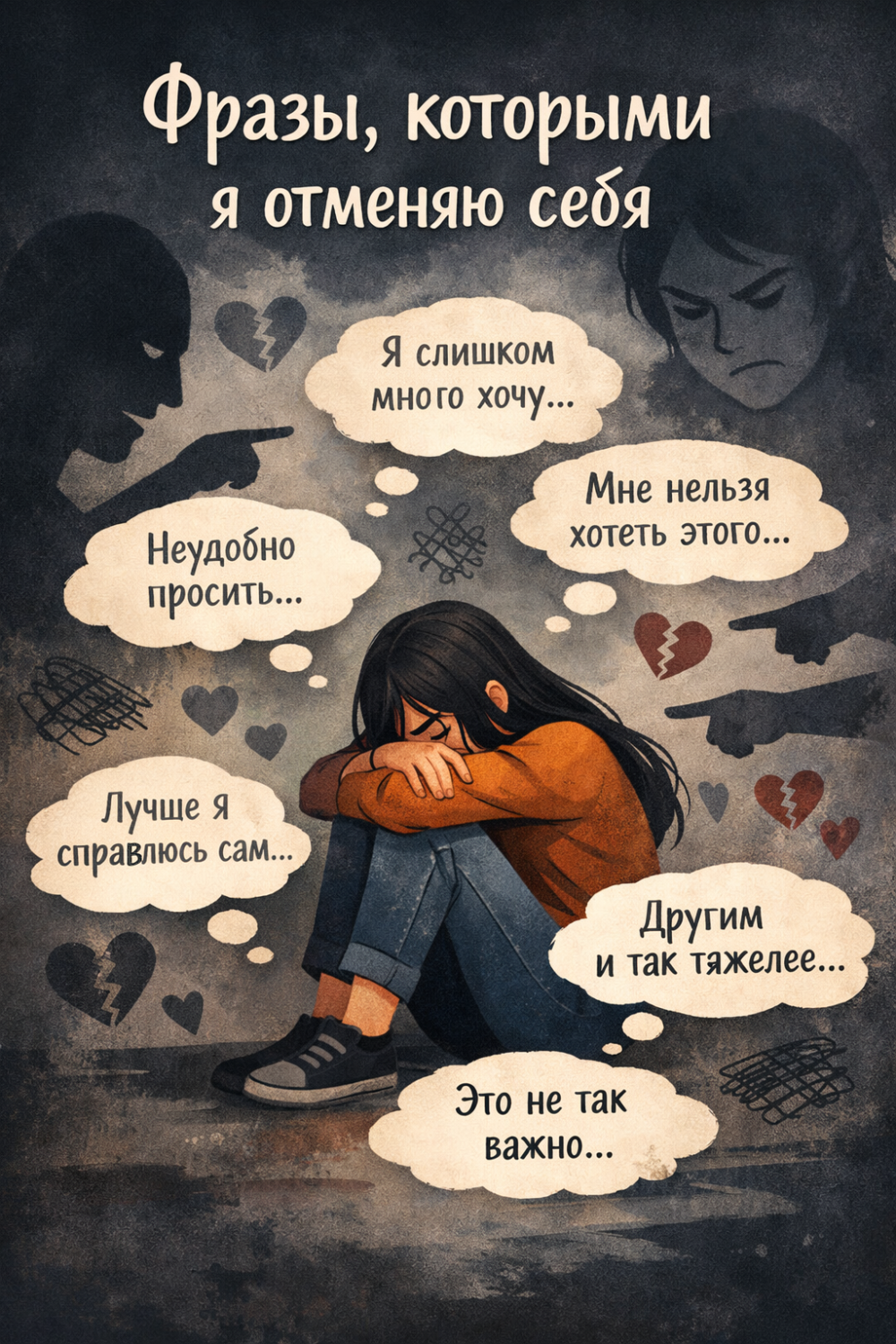 10 фраз, которыми я отменяю себя