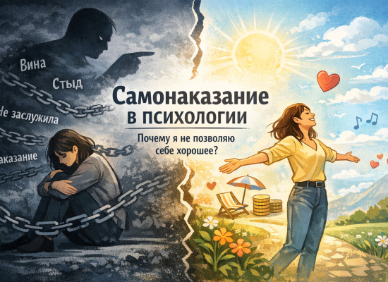 Самонаказание: почему я не позволяю себе хорошее